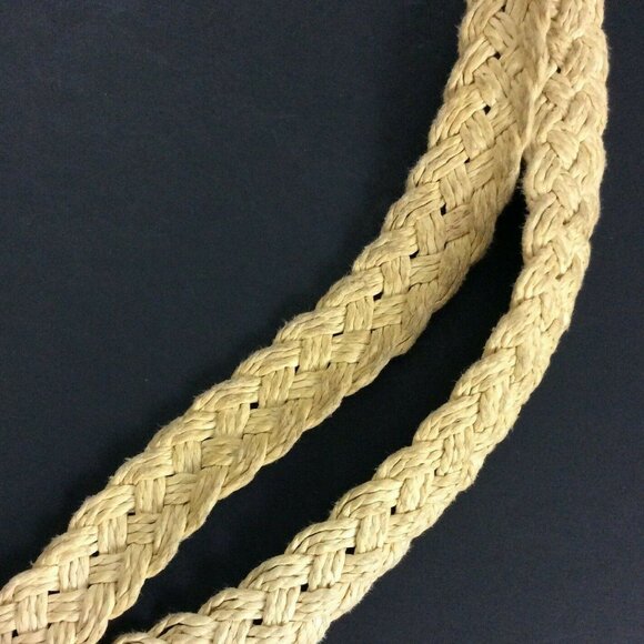 Cappelli Straworld Straw Tote Handbag With Beaded Design & Shell Accents - Picture 10 of 10